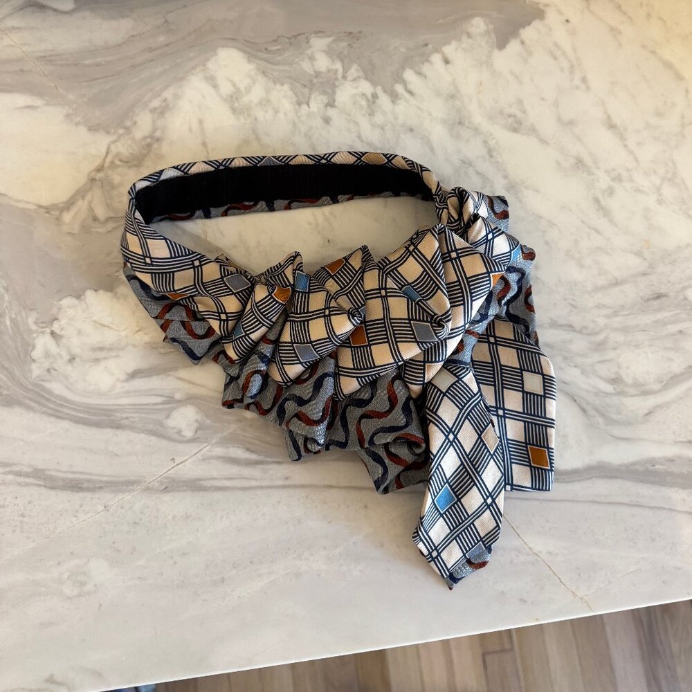 Necklace made of ties